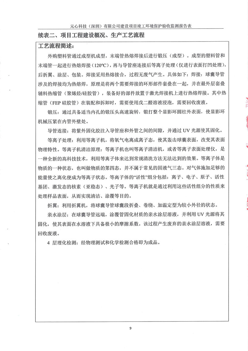 元心科技(深圳)有限公司竣工驗收報告表(圖13) 元心科技(深圳)有限公司竣工驗收報告表(圖13)