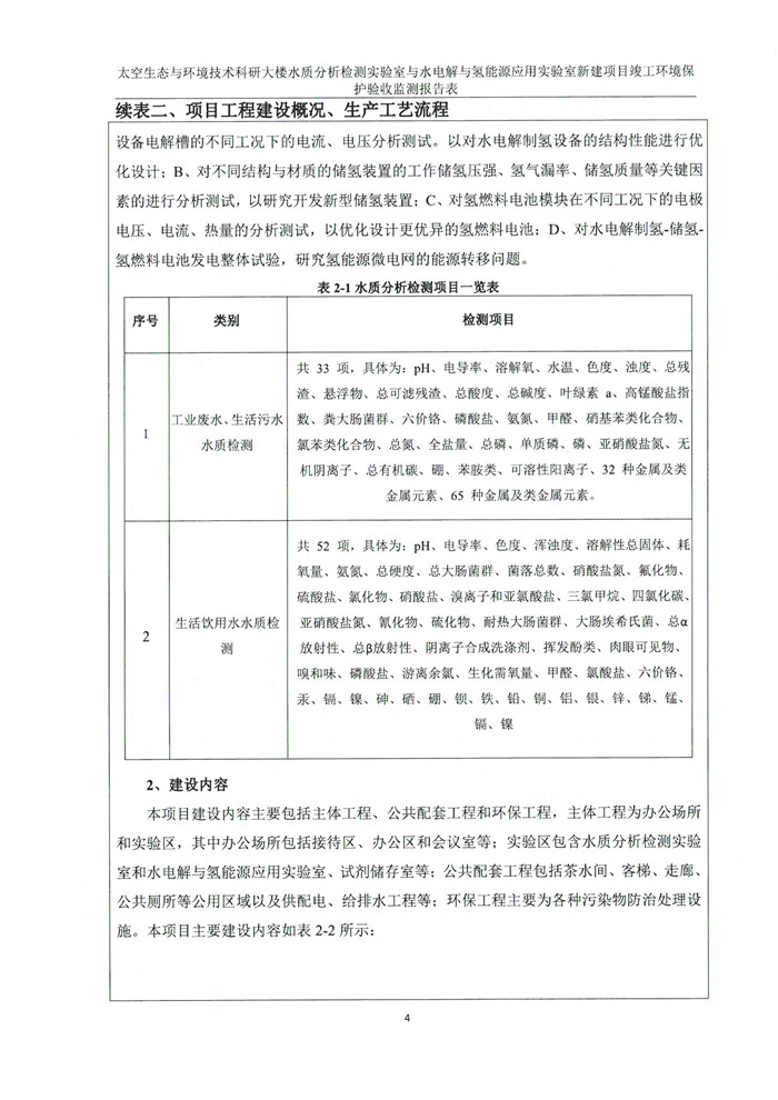 太空實驗室新建項目竣工環(huán)境保護驗收公示(圖8) 太空實驗室新建項目竣工環(huán)境保護驗收公示(圖8)