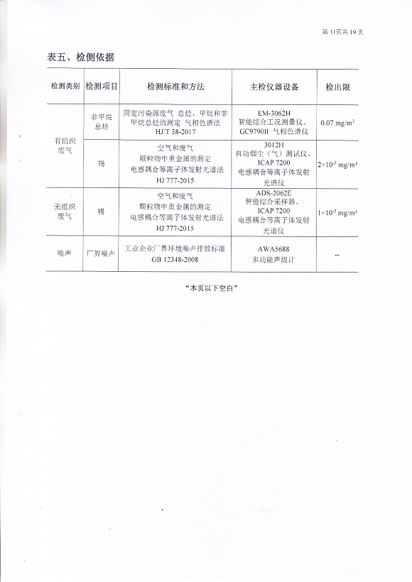 建設(shè)項目竣工環(huán)境保護 驗收監(jiān)測報告表(圖13) 宗泰環(huán)境保護驗收報告